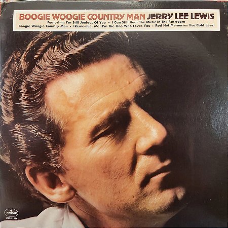 LP - Jerry Lee Lewis – Boogie Woogie Country Man (Importado US)