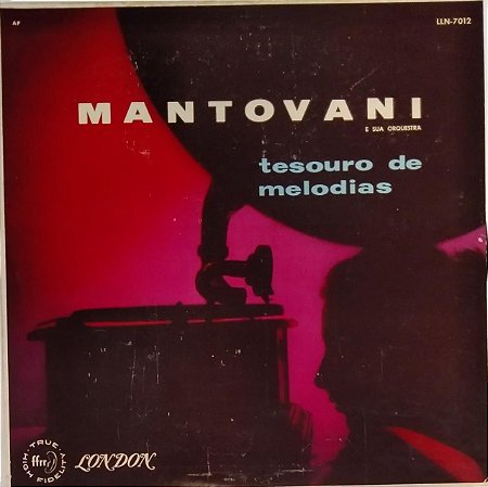 LP - Mantovani e Sua Orquestra - Tesouro de Melodias