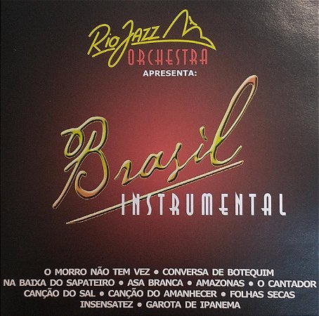CD - Brasil Instrumental - Rio Jazz Orchestra