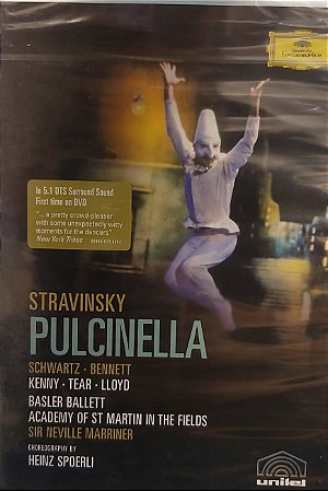 DVD - Stravinsky - Pulcinella (Importado EU) (Novo - Lacrado)