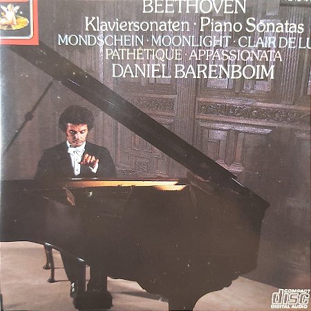 CD - Daniel Barenboim - Beethoven - Piano Sonata (Importado Alemanha)