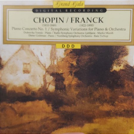 CD - Frédéric Chopin / Césár Franck (Coleção Grand Gala)