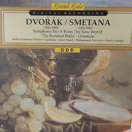 CD - Antonín Dvorák / Bedrich Smetana (Coleção Grand Gala)