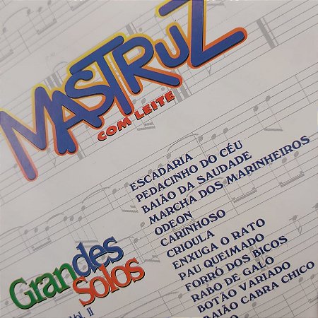 CD - Mastruz com Leite - Grandes Solos Vol.II