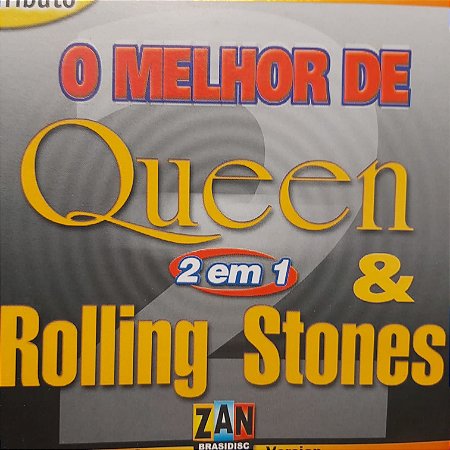 CD - Tributo - O Melhor De Queen & Rolling Stones (Vários Artistas)