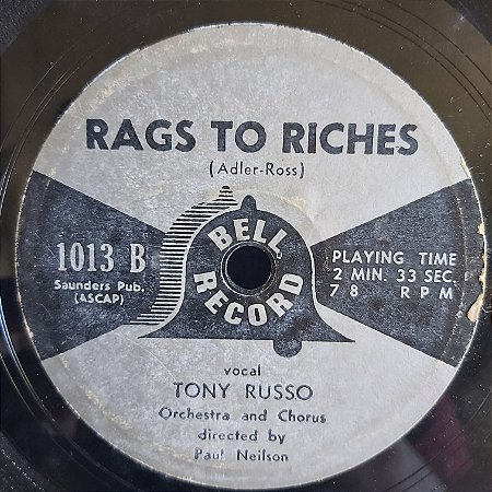 COMPACTO - Tony Russo - Many Times / Rags Ro Riches (Importado US)
