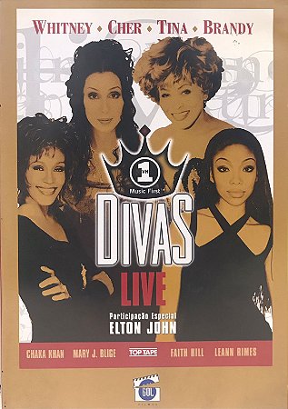 DVD - VH1 DIVAS LIVE / 99 - PREÇOS PROMOCIONAIS