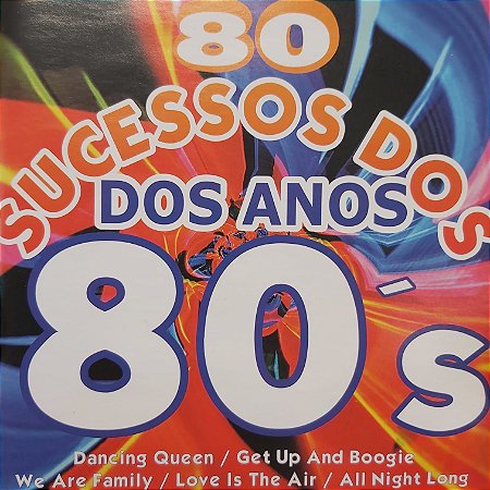 CD - 80 Sucessos dos Anos 80's (Vários Artistas) (2CD's)