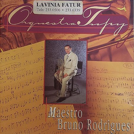 CD - Orquestra Tupy - Maestro Bruno Rodrigues