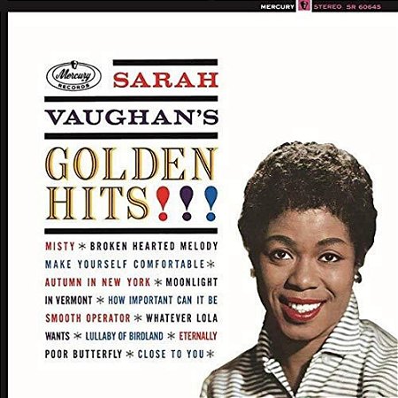 LP - Sarah Vaughan – Sarah Vaughan's Golden Hits (Novo - Lacrado) - Importado (Europe)