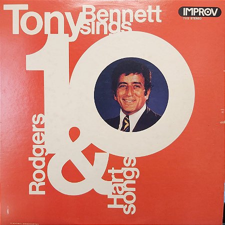 LP - Tony Bennett – Tony Bennett Sings 10 Rodgers & Hart Songs (Importado US)