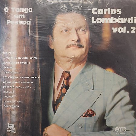 LP - Carlos Lombardi - Tango em Pessoa - Vol.2