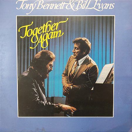 LP - Tony Bennett and Bill Evans ‎– Together Again