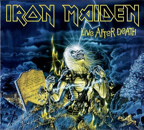CD - Iron Maiden – Live After Death (Novo - Lacrado) (Reedição 2020) Duplo (Digipack)