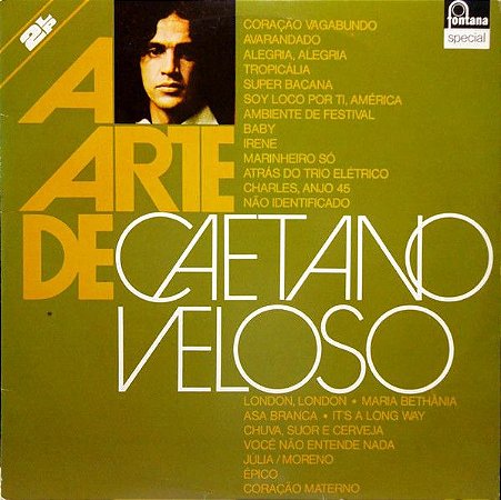 LP - Caetano Veloso (Coleção A Arte De) DUPLO