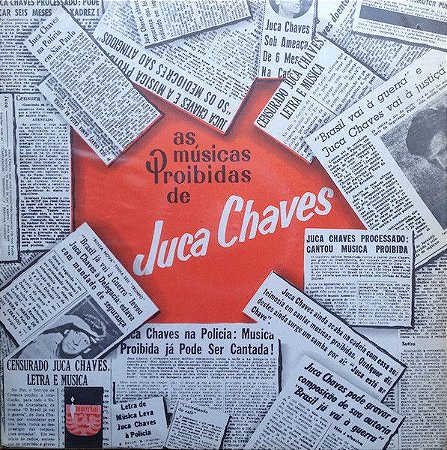 LP - Juca Chaves – As Músicas Proibidas
