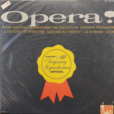 LP - 101 Strings Orchestra - Ópera!