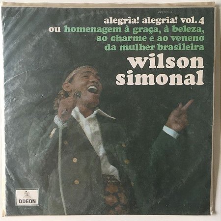 LP - Wilson Simonal – Alegria! Alegria! Vol. 4