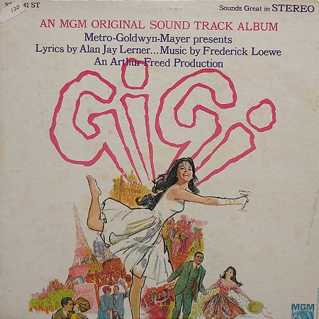 LP - "Gigi" - Original Cast Sound Track Album - (Vários Artistas) (Importado USA)