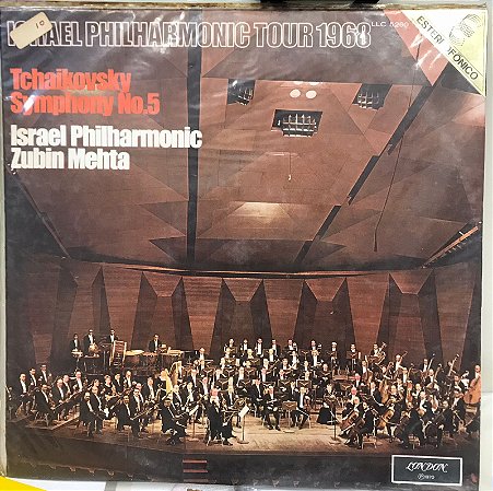 LP - Pyotr Ilyich Tchaikovsky / Israel Philharmonic, Zubin Mehta – Israel Philharmonic Tour 1968, Symphony No.5, Op.64