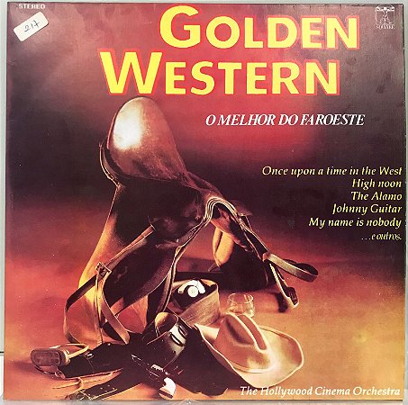 LP - The Hollywood Cinema Orchestra ‎– Golden Western
