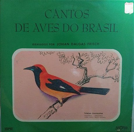 LP - Johan Dalgas Frisch – Cantos De Aves Do Brasil