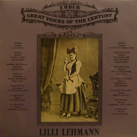 LP - Lilli Lehmann