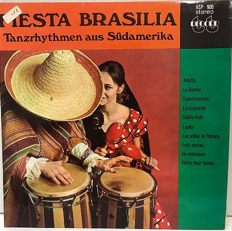 LP - Fiesta Brasilia - Tanzrhythmen Aus Südamerika - Importado (Alemanha)