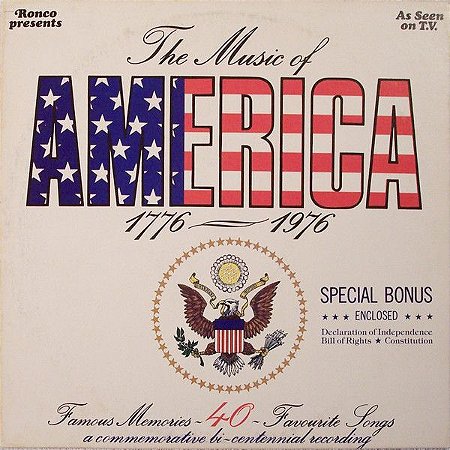 LP - The Richmond Strings With The Mike Sammes Singers – The Music Of America 1776-1976