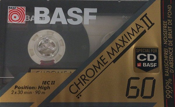Fita Basf Chrome Maxima II 60 (Novo Lacrado)