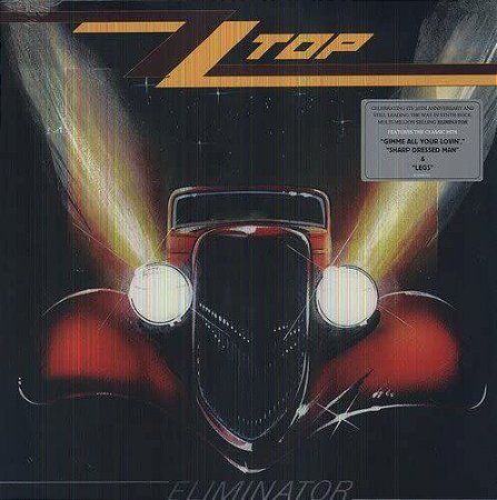 LP - ZZ Top – Eliminator - Importado (Europa) - (Novo Lacrado)