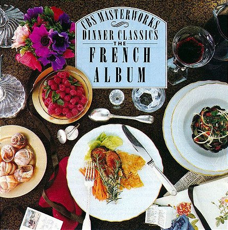 CD - The French - CBS MASTERWORKS DINNER CLASSICS  ( Capa Lateral Impressa em Preto e Branco )