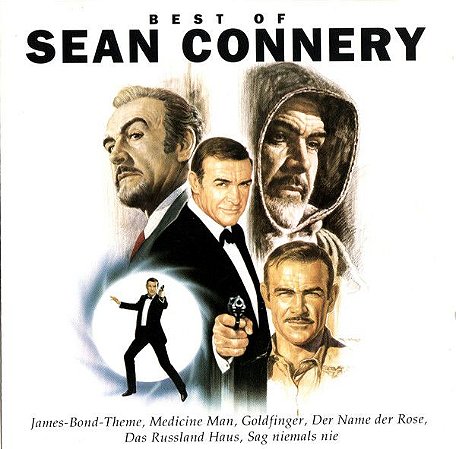 CD - Best Of Sean Connery   ( Capa Lateral impressa em Preto e Branco )