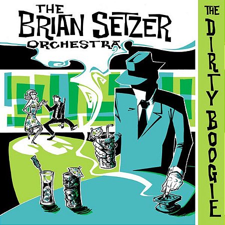 CD  The Brian Setzer Orchestra  ‎– The Dirty Boogie