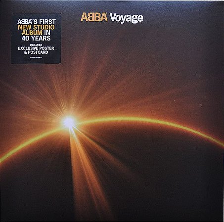 LP - ABBA – Voyage (Inclui Poster Exclusivo e Cartão Postal)  - Novo Lacrado - IMP (Europa)