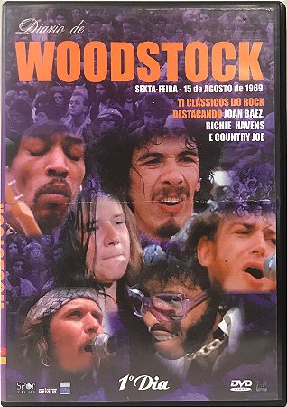 DVD - Diário de Woodstock Sexta-Feira, Sábado, Domingo (3 Dvds)