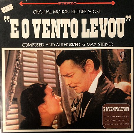 LP - Max Steiner – Gone With The Wind -  "E o Vento levou"