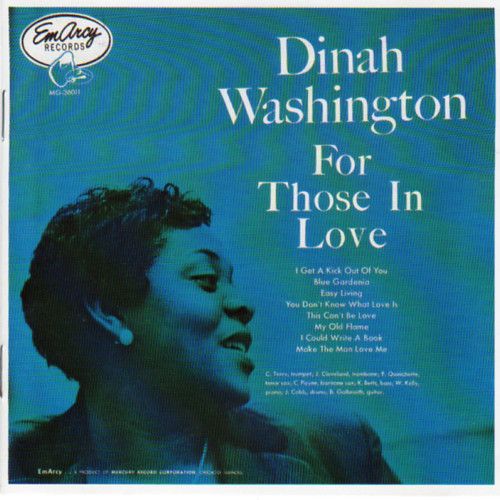 CD - Dinah Washington – For Those In Love – IMP (US)