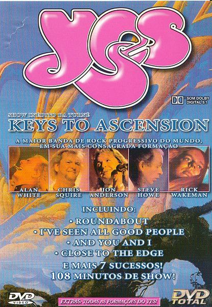 DVD - Yes – Keys To Ascension ( Novo Lacrado )