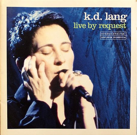 CD - k.d. lang – Live By Request