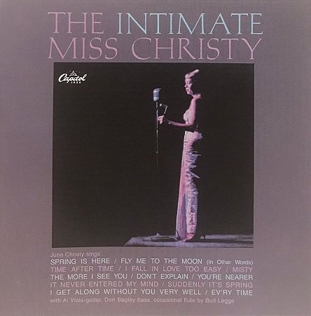 CD - June Christy – The Intimate Miss Christy - Importado (US)