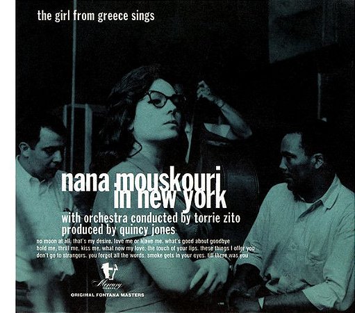 CD - Nana Mouskouri – Nana Mouskouri In New York - The Girl From Greece Sings