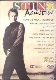 DVD -  STING ACÚSTICO (UNPLUGGED) NOVO LACRADO