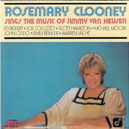 CD - Rosemary Clooney ‎– Rosemary Clooney Sings The Music Of Jimmy Van Heusen – IMP (US)