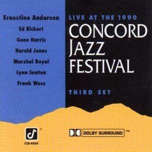 CD - Ernestine Anderson, Ed Bickert, Gene Harris, Harold Jones, Marshall Royal, Lynn Seaton, Frank Wess – Live At The Concord Jazz Festival Third Set – IMP (US)