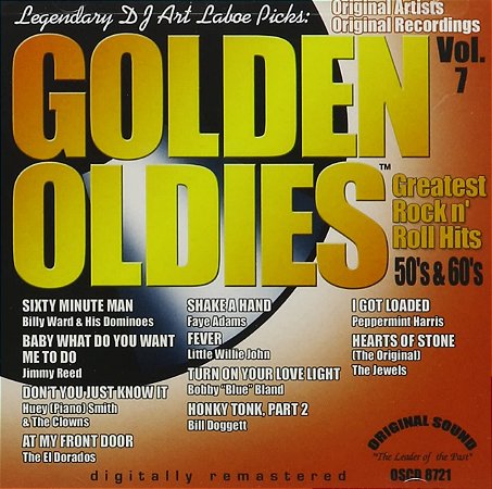 CD - Golden Oldies - Volume 7 (Vários Artistas) - IMP  - EUA