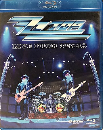 Blu-Ray - ZZ Top – Live From Texas - Importado