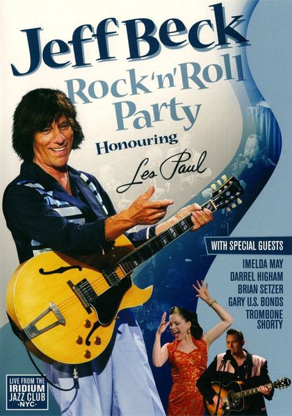 DVD - Jeff Beck – Rock 'N' Roll Party Honouring Les Paul - Importado (Com Encarte)