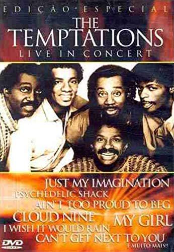 DVD - The Temptations – Live In Concert (Lacrado)