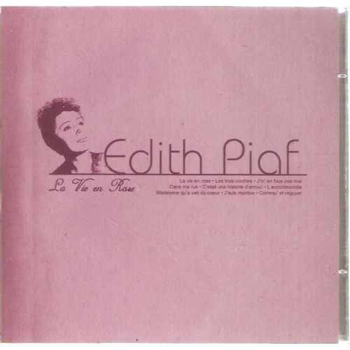 CD - Edith Piaf – La Vie En Rose